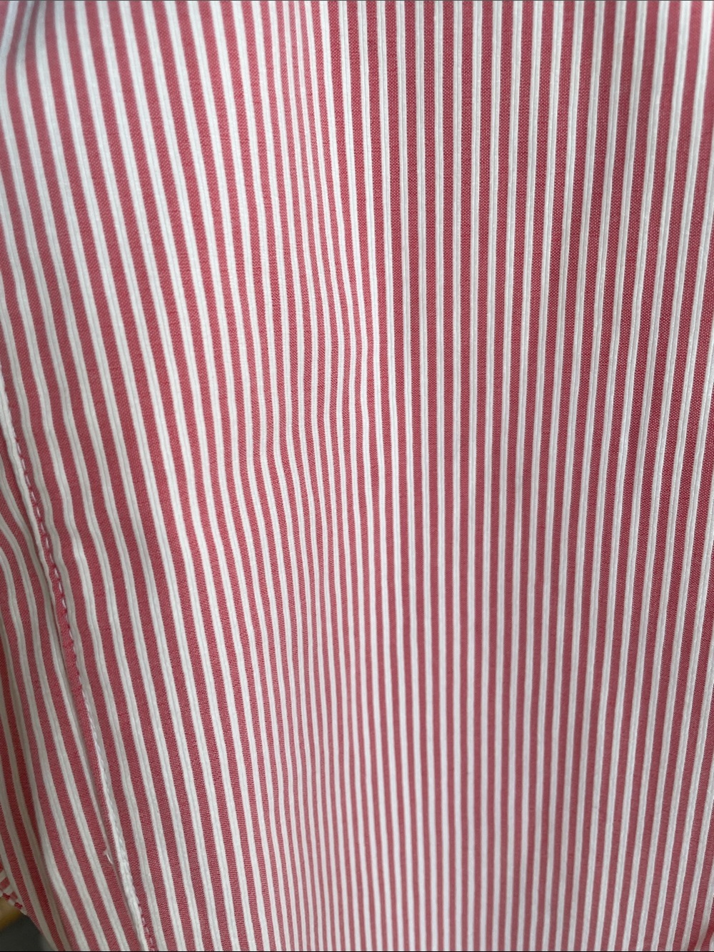Mario Serrani Red White Coastal  Nautical Stripe Capri Pants Stretch- Medium - Picture 6 of 6